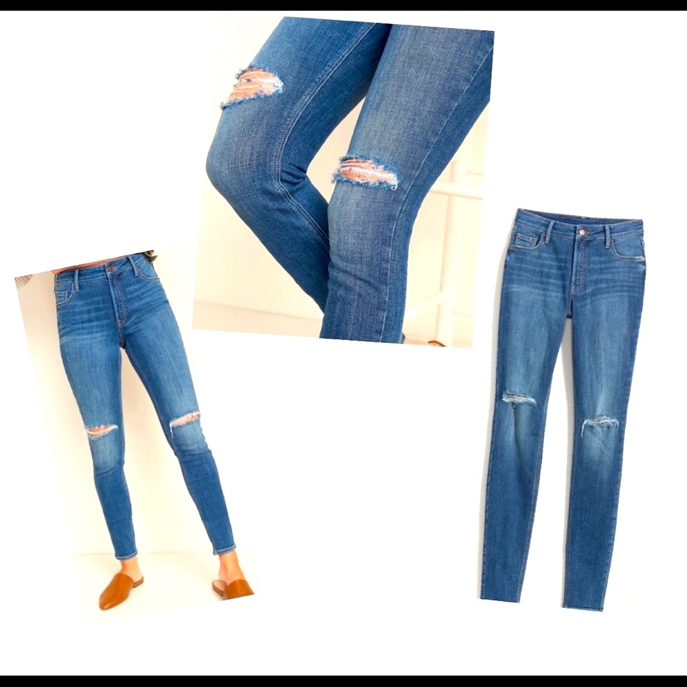 NWT Old Navy Rockstar Super Skinny Hi Rise Jeans